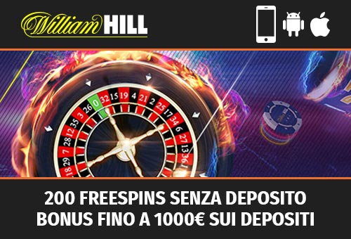 Promozioni William Hill Casino